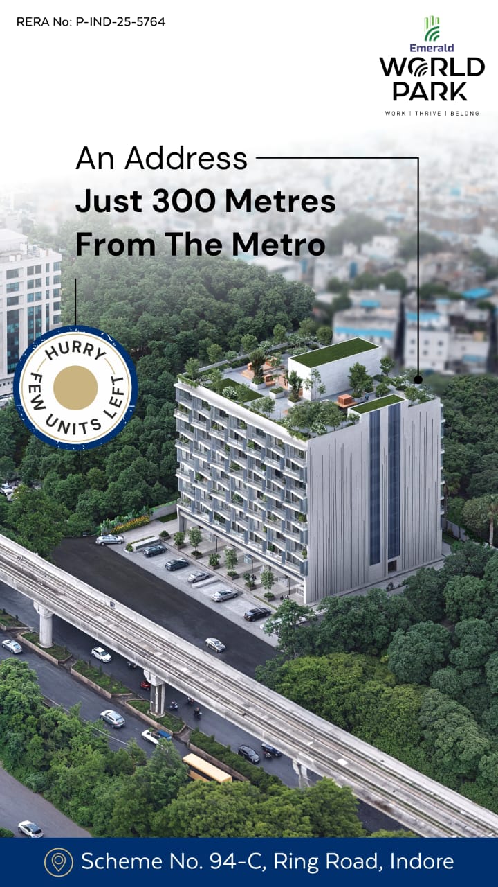 2200 Sq Ft Office Space for Sale at Emerald Business Park, Ring Road