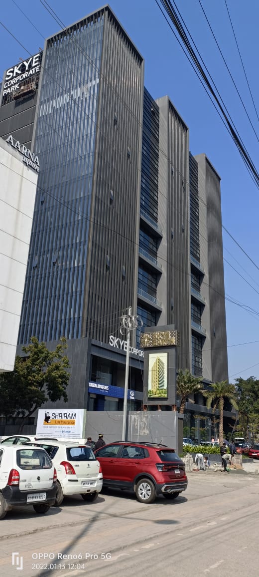 Pre-Leased Office for Sale in Skye Corporate Park, AB Road | 900 Sq. Ft. | ₹1.15 Cr